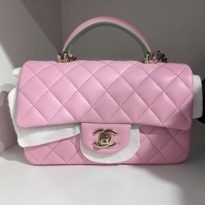 Chanel mini top handle